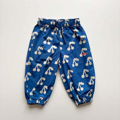 tiny cottons CHERRIES WOVEN SWEATPANT - dark blue