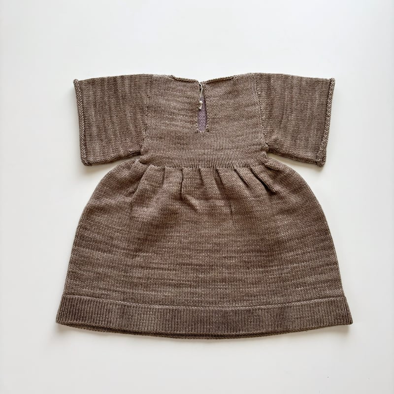 Misha & Puff Scallop Bib Dress - Brut | Baby St Misha & Puff Scallop Bib Dress - Brut | Baby St