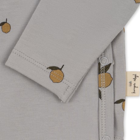 Konges Sløjd  BASIC LS NEWBORN BODY GOTS/LEMON HARBOR