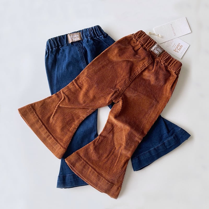 Twin Collective-FARRAH FLARE JEAN-TOFFEE CORD |...