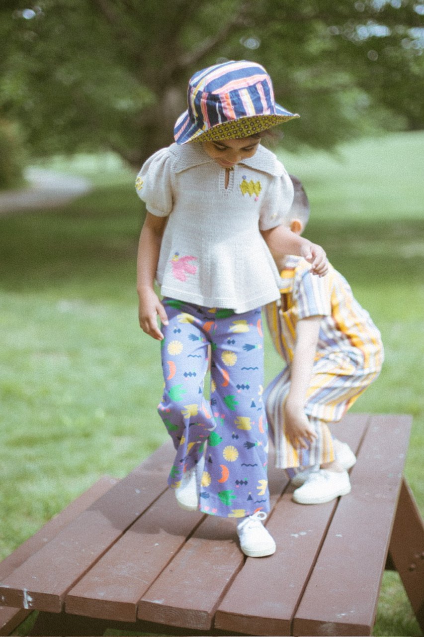 Misha & Puff Fete Puff Top - Moon Misha & Puff Fete Puff Top - Moon