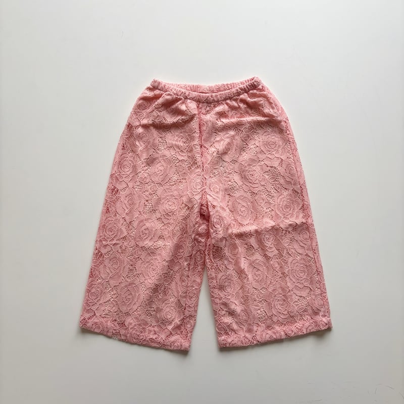 tiny cottons LACE FABRIC PANT - pink | Baby Sty