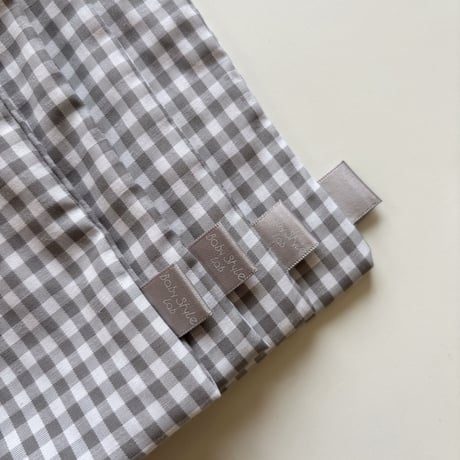 ドローイングバッグ gingham check Mサイズ/Mサイズ(shoulder)/Sサイズ/Miniサイズ/miniminiサイズ