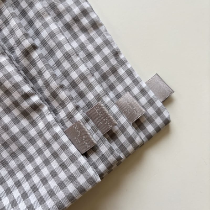 ドローイングバッグ gingham check Mサイズ/Mサイズ(shoulder)/Sサイ