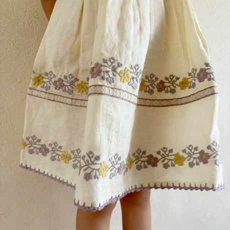 Apolina  PATSY RIBBONS DRESS - CREAM