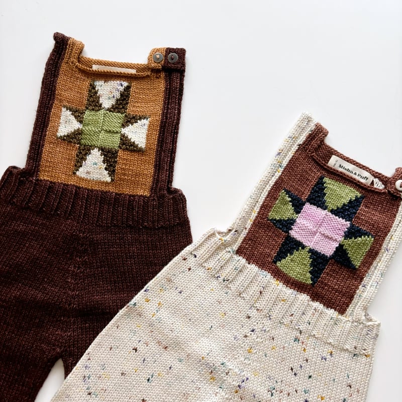 Misha & Puff Nova Quilt Overall(baby) - Iris Co Misha & Puff Nova Quilt Overall(baby) - Iris Co