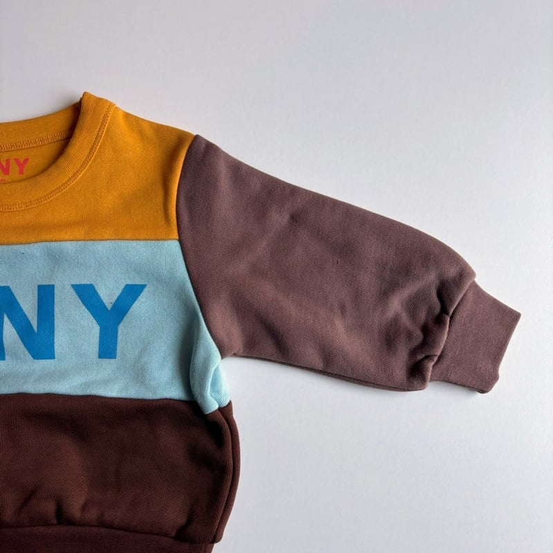 tiny cottons Color Block Sweatshirt - mustard/