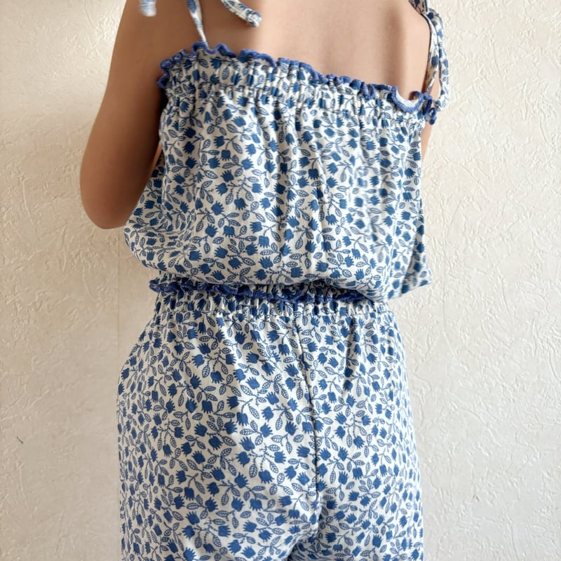 Misha & Puff SYDNEY TOP - BLUE RIBBON LISSE FIE