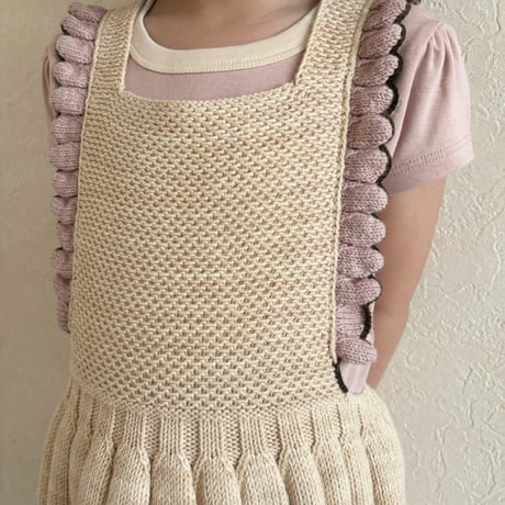 Misha & Puff　Louisa Pinafore - Bisque