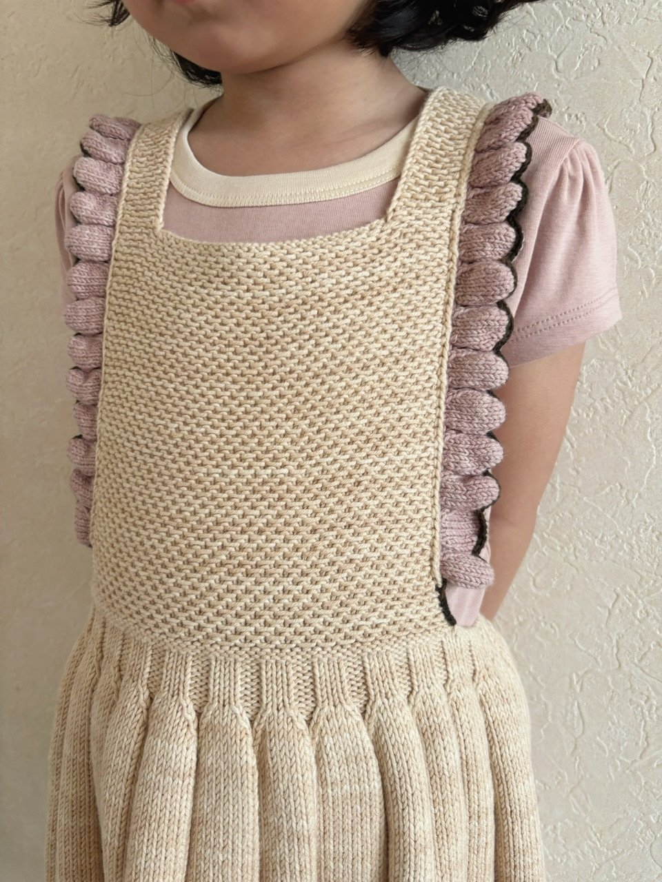 Misha & Puff Louisa Pinafore - Bisque | Baby St