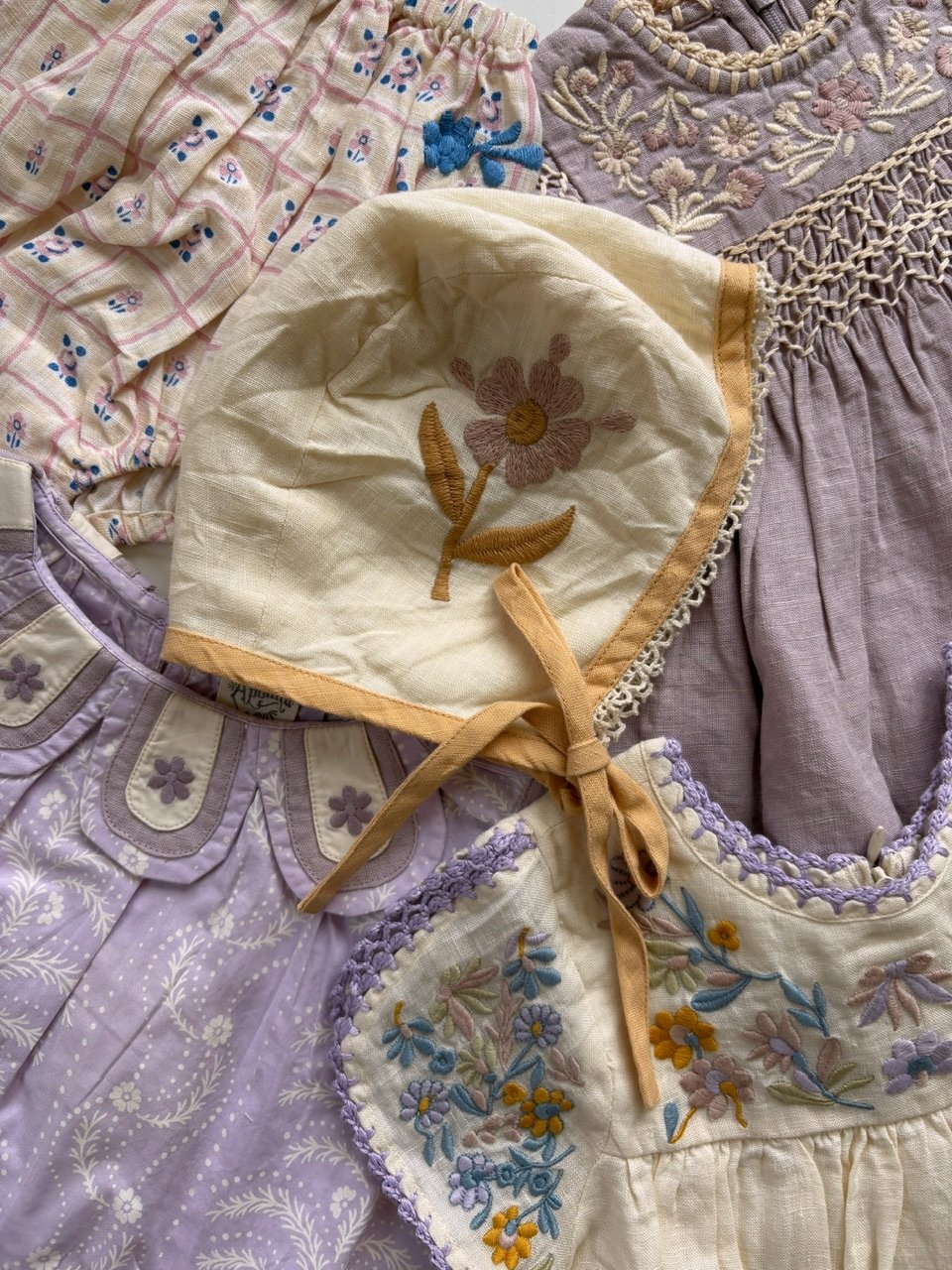 Apolina JOSEPHINE BONNET - CREAM | Baby Style LAB