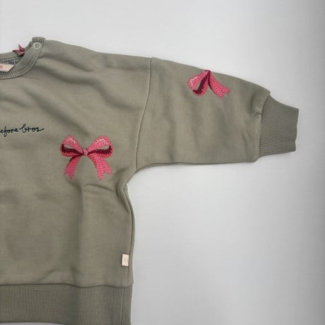 Konges Sløjd 　Lou Bow Sweatshirt