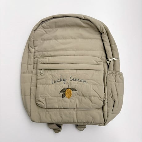 KongesSløjd  JUNO QUIL TED  BACKPACK MIDI - LAUREL OAK