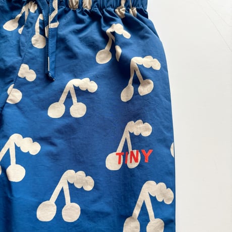 tiny cottons CHERRIES WOVEN SWEATPANT - dark blue