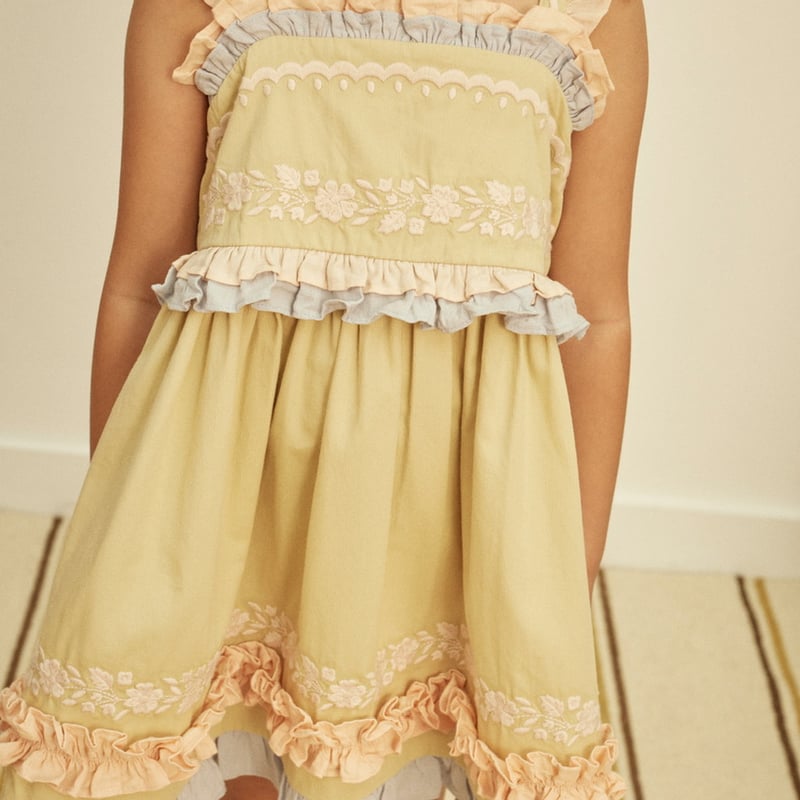 Apolina LUCINDA SUNDRESS - CLOUD | Baby Style LAB