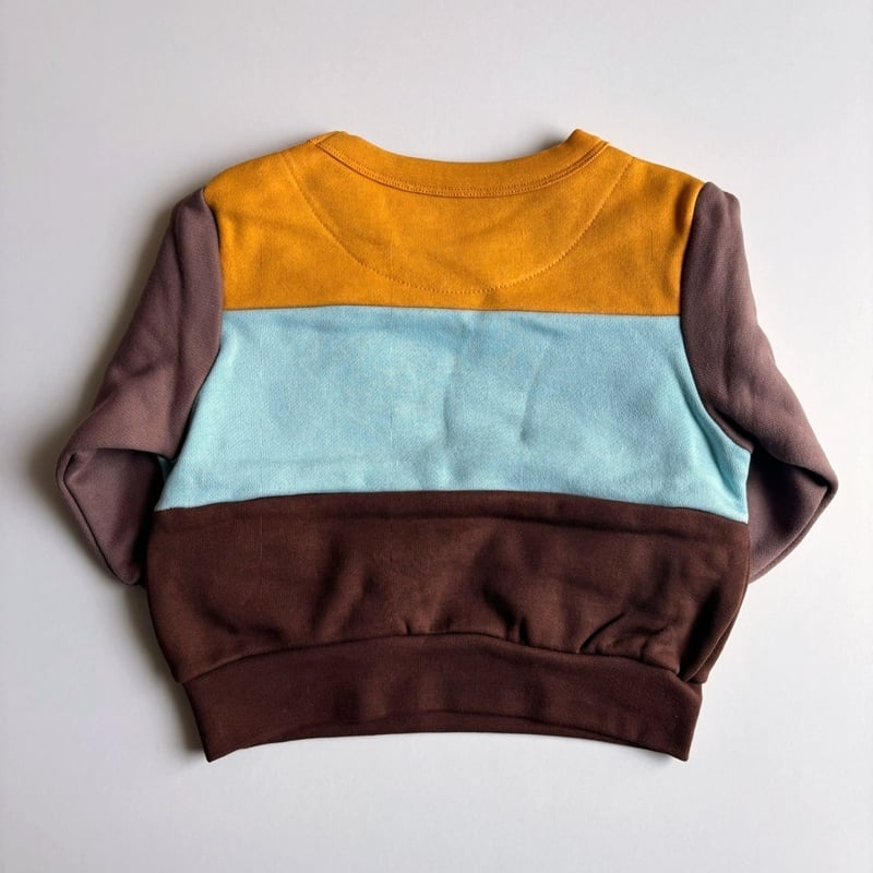 tiny cottons Color Block Sweatshirt - mustard/