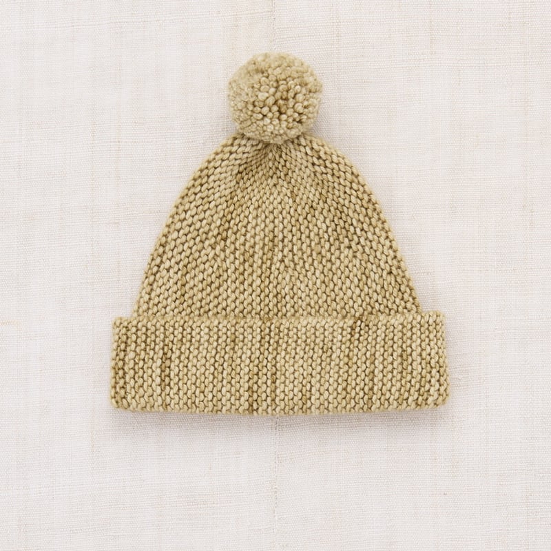 misha and puff garter hat ニット帽 Misha & Puff Garter Hat - Affogato | Baby Styl
