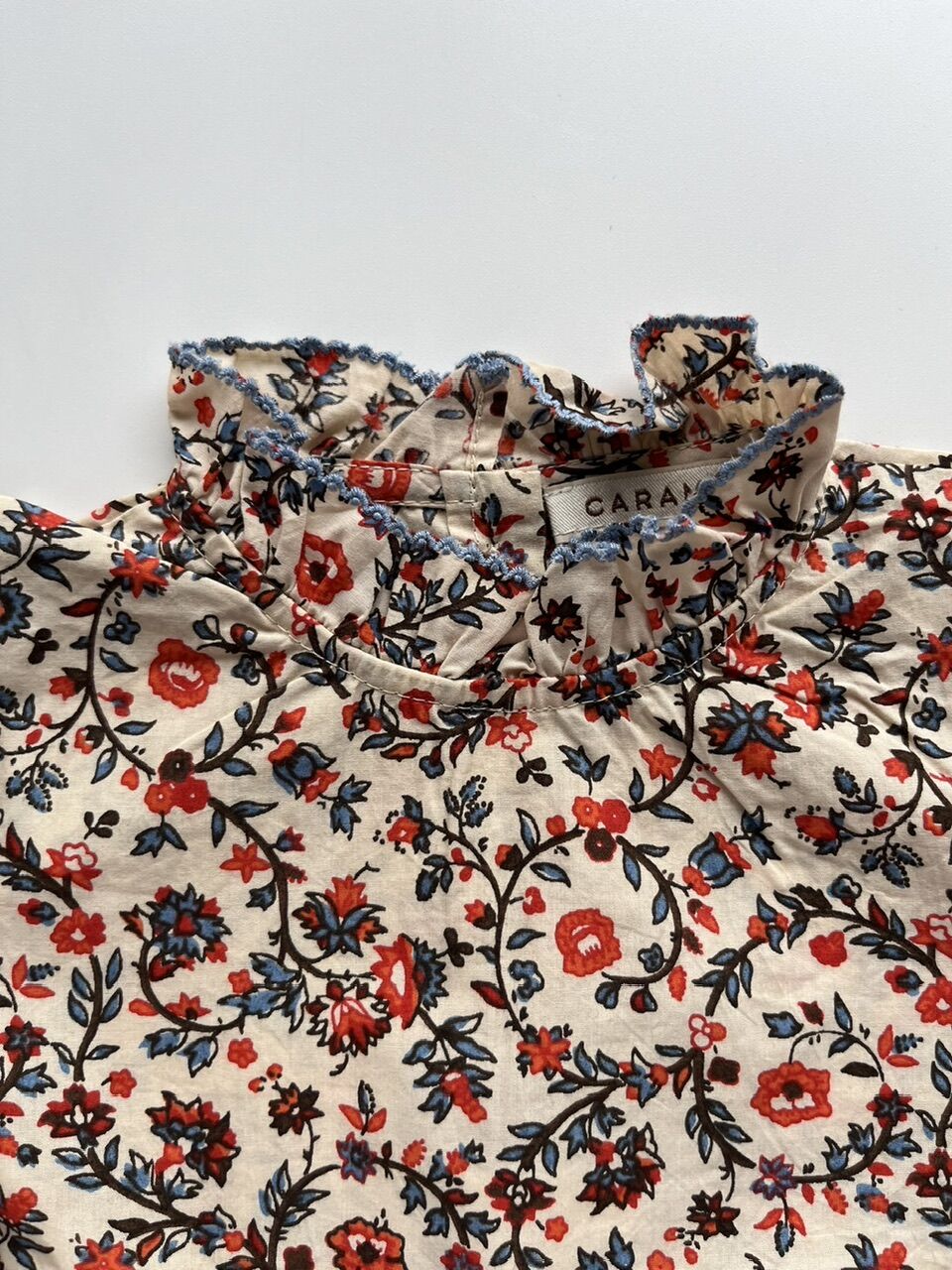 CARAMEL SANA BABY SET - CREAM FLORAL | Baby St 