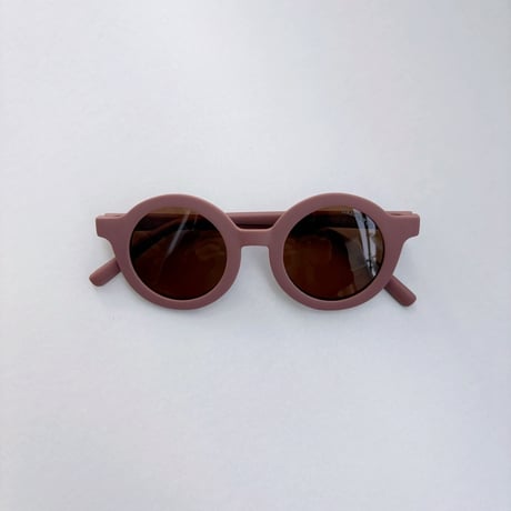 GRECH＆CO  Original Round  Bendable & Polarized Sunglasses - Heather Rose