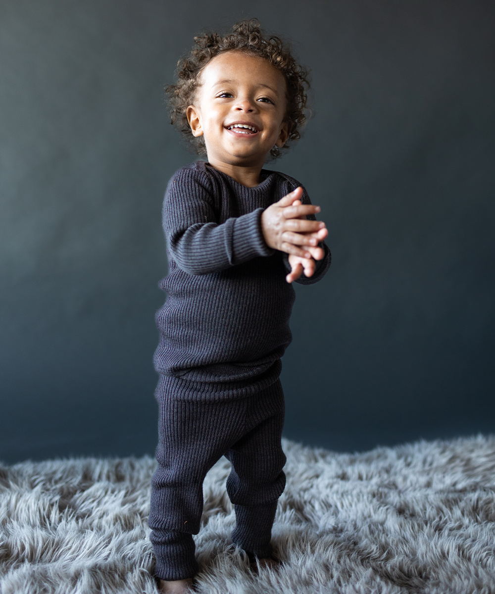 MABLI SYLFAEN SKINNY RIB - UMBER | Baby Style 