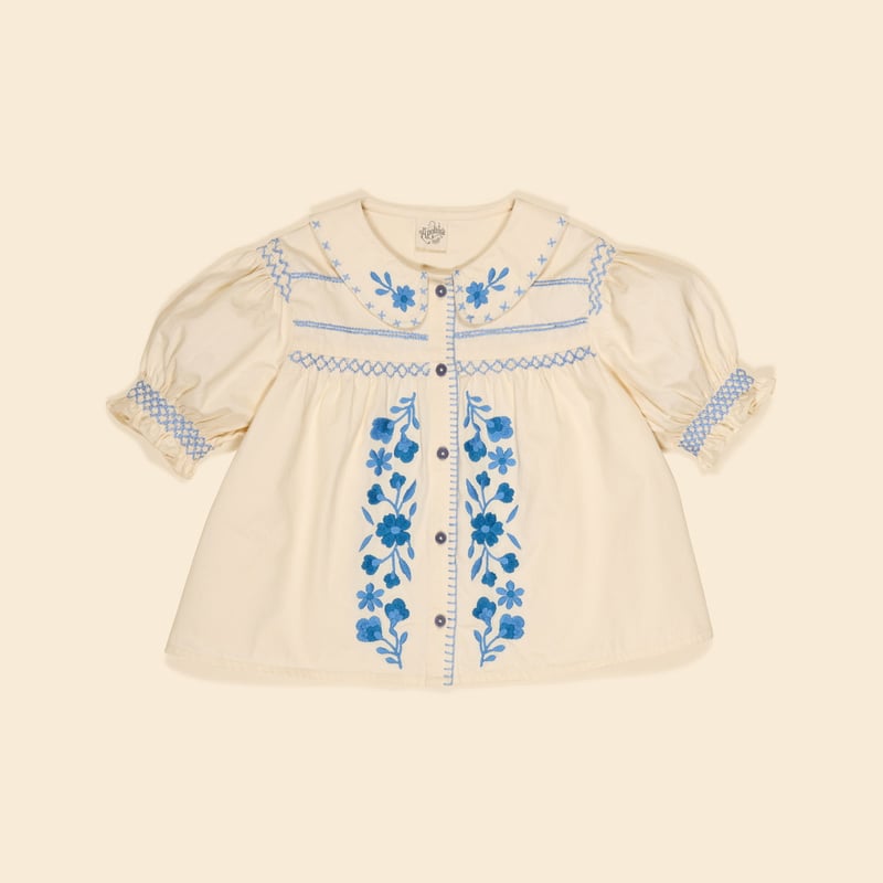 Apolina HEIDI BLOUSE - CREAM | Baby Style LAB