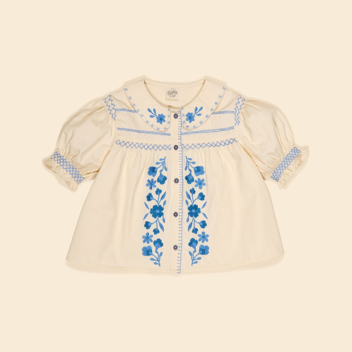 Apolina HEIDI BLOUSE - CREAM | Baby Style LAB