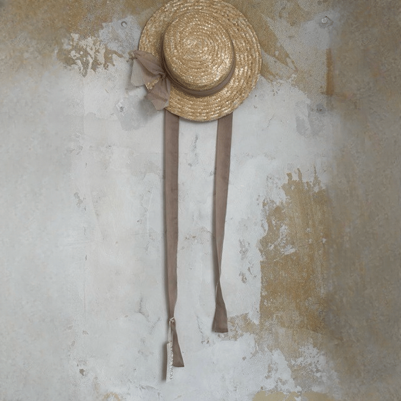 FROU FROU 麦わら帽子 Mサイズ THE CLASSIC CANOTIER HAT(FROU FROU) | CALLOW (ナチュラルで