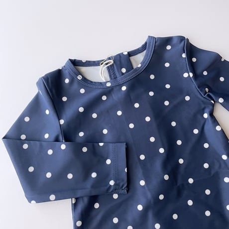 Konges Sløjd  ASTER ONESIE - KELLY BLUE DOT
