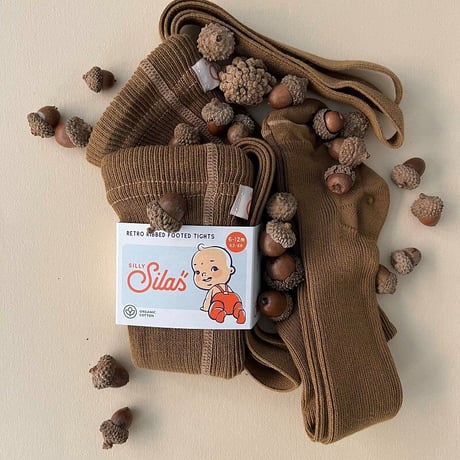 SILLY Silas　Footed - Acorn Brown
