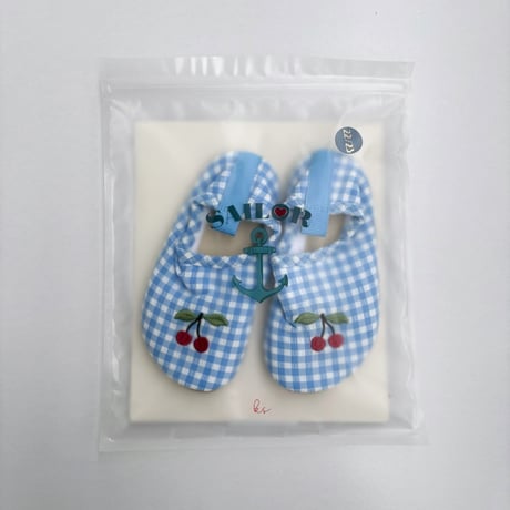 Konges Sløjd 　ASTER SWIM SHOES - PROVENCE/WHITE SWAN