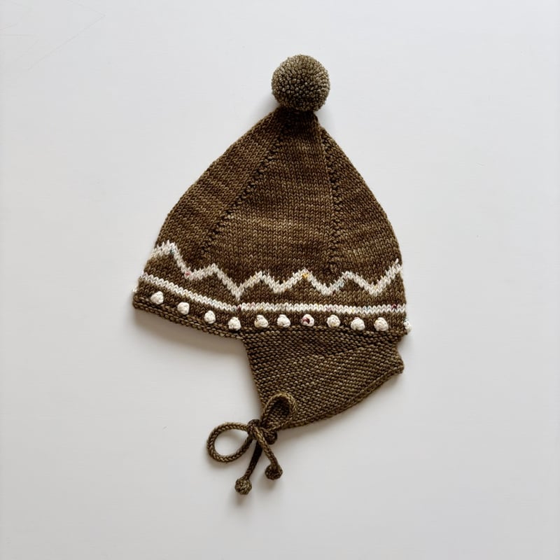 帽子 Misha & Puff Pointy fig 4-8y Kids Misha & Puff Pointy Peak Hat - Red Flame | Garmentory