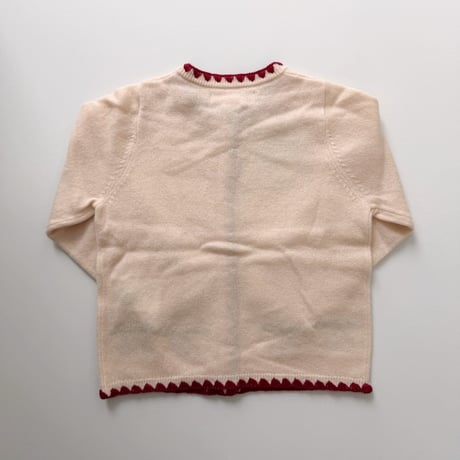 Konges Sløjd 　COLLETTE CARDIGAN - OFF WHITE