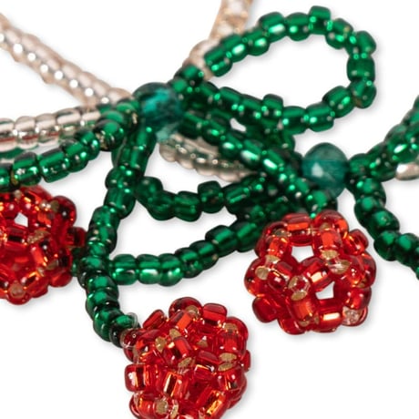 Konges Sløjd　PEARLY NECKLACE & BRACELET S - CHERRY