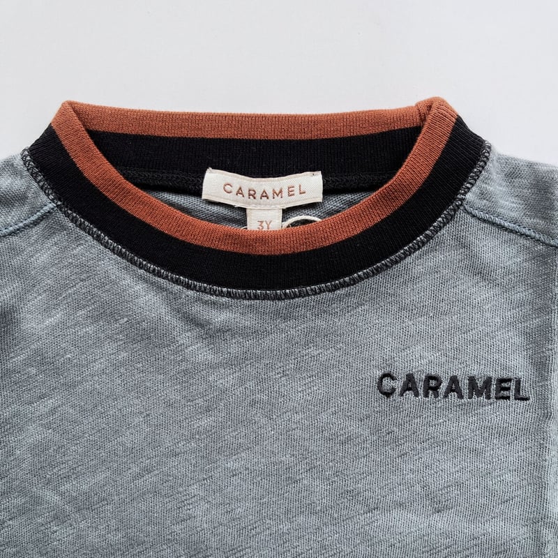 CARAMEL VIBERNUM T-SHIRT - AEGEAN BLUE | Baby...