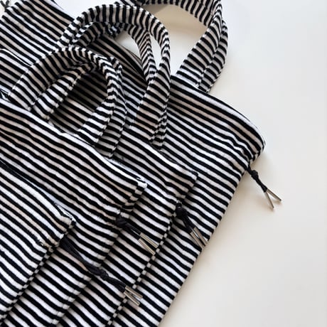 ドローイングバッグ Terry towelボーダー Sサイズ/Miniサイズ/miniminiサイズ