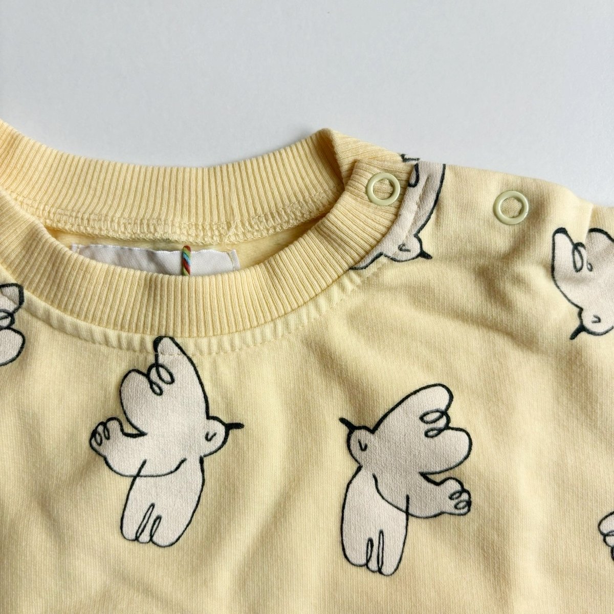 BOBO CHOSES Baby Freedom Bird all over sweatshi