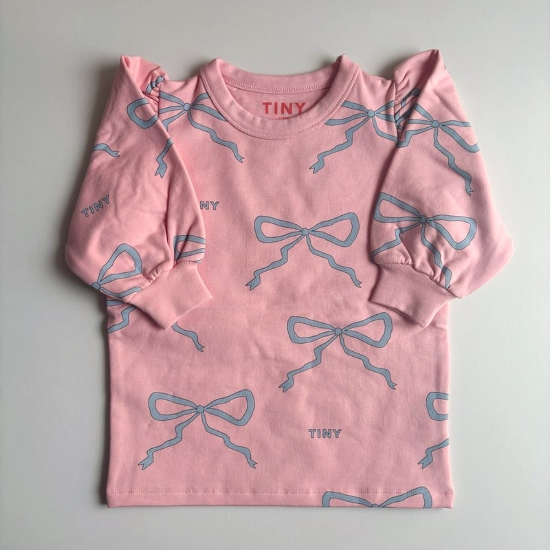 tiny cottons Bows Dress - peach | Baby Style LAB