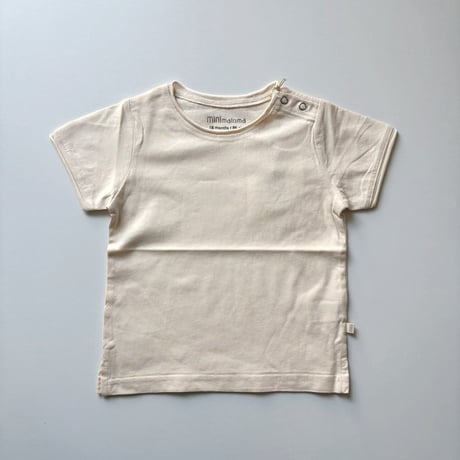 minimalisma 　Lin T shirt -  Milk