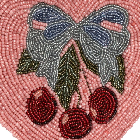 Konges Sløjd 　BEADED HEART BAG
