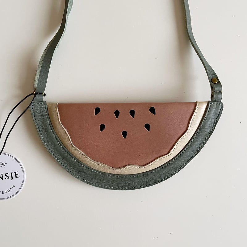 Donsje Nanoe Watermelon mini Purse Bag