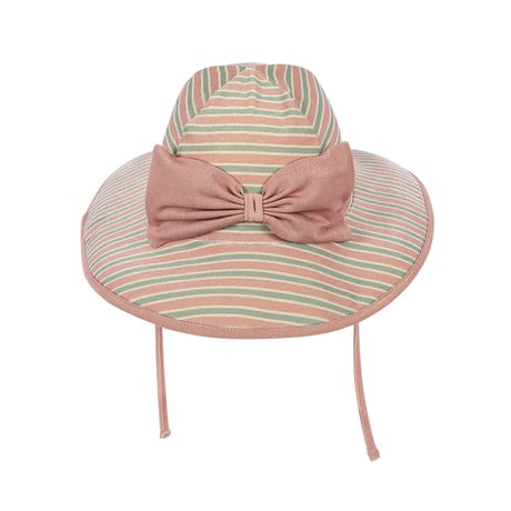 Konges Sløjd　BOWWOW SWIM HAT - BLUSH STRIPE