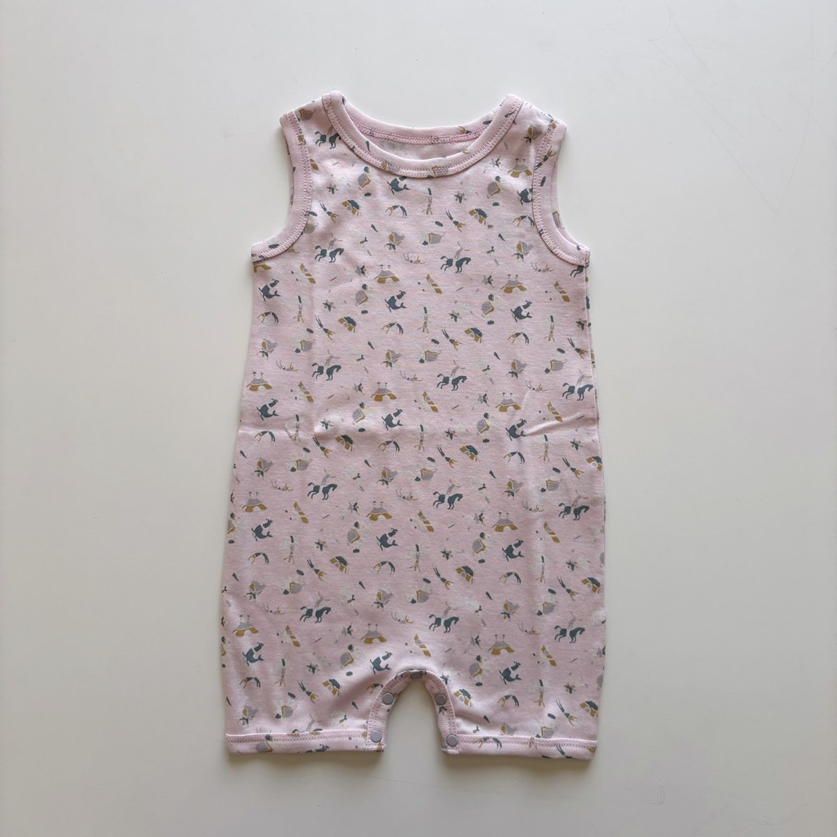 Misha & Puff BABY TANK ROMPER - AURA CIRCUS | B