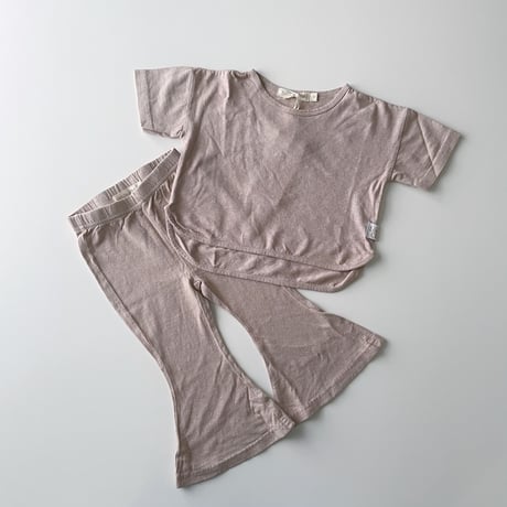 Twin Collective　HIPPIE LOUNGE CLUB FLARE SET - MOONLIGHT HEMP