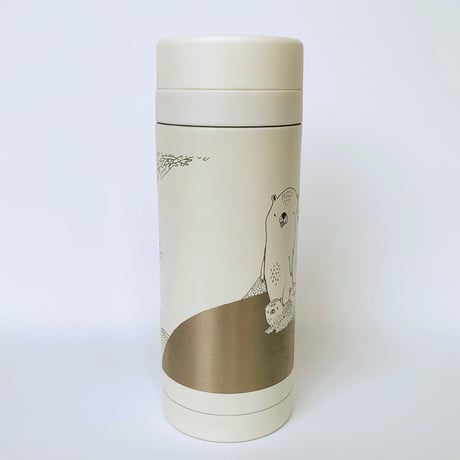 どうぶつおやこ図鑑オンデマンドボトル  04 ビーバー（200 mL）【受注生産】