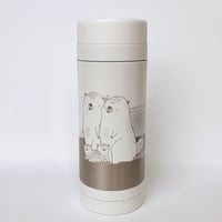 どうぶつおやこ図鑑オンデマンドボトル 04 ビーバー（500 mL）【受注生産】