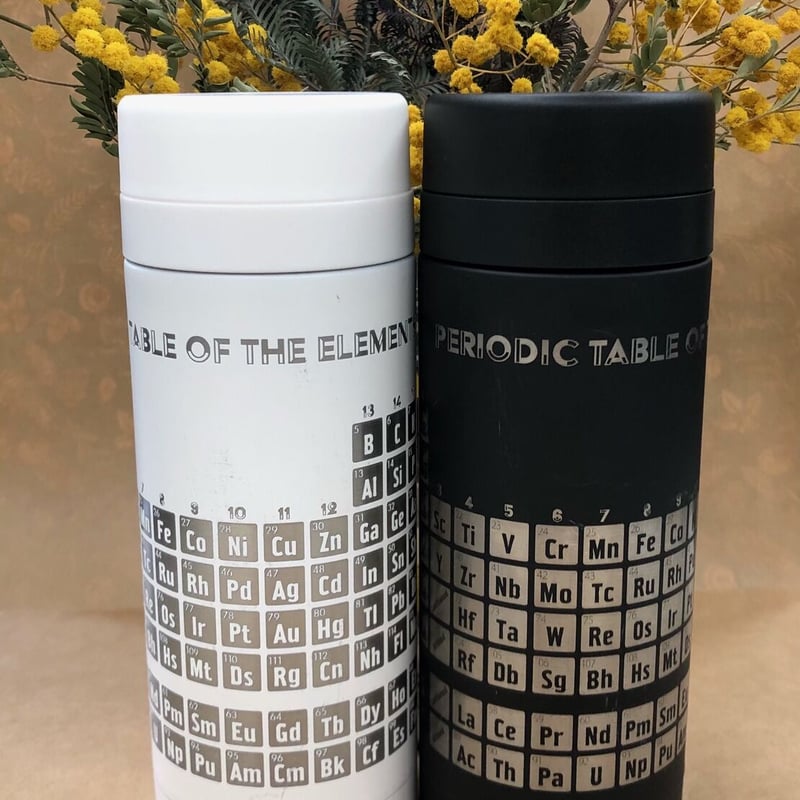限定品 】元素 周期表 ステンレス 水筒 マグボトル GENKI LABO 限定品
