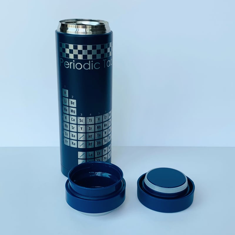 カンデル神経科学　限定ステンレスボトル付き 周期表サーモステンレスボトル（500 ml）【受注生産】 | 化学