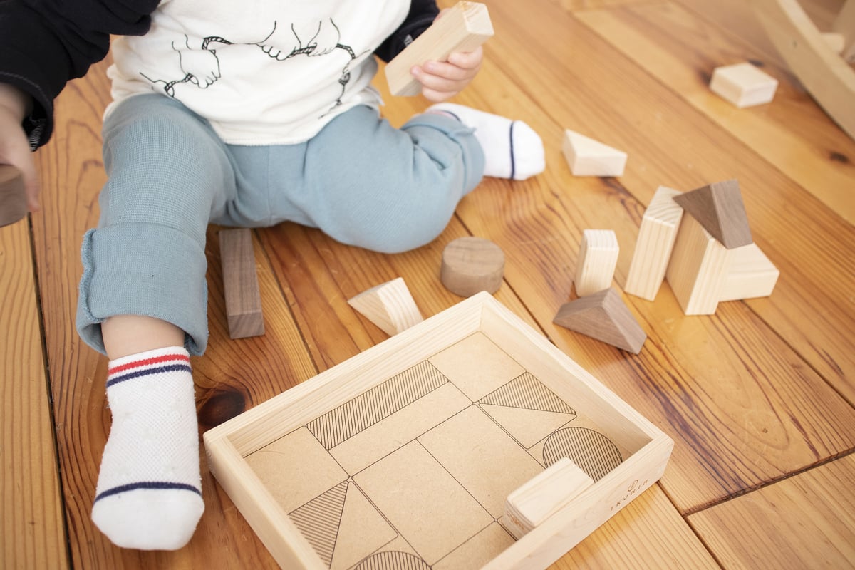 【新品】積み木　４段セット 新品】積み木 4段セット 楽天市場】[積み木 積木 木のおもちゃ]積木4A