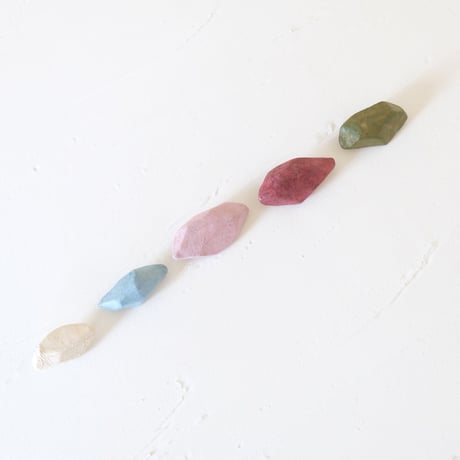 [MEMENTOS' select] Japanese Paper Brooch 和紙のブローチ 梅松
