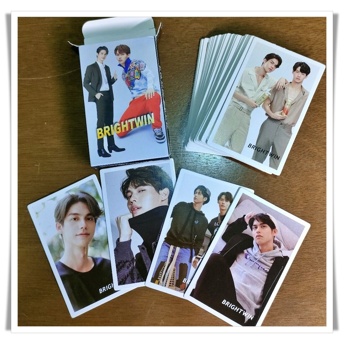 winwin グリーティングカード　brightwin BrightWin】かっこいいブライトがいっぱい Lomoカード 30PCS×8